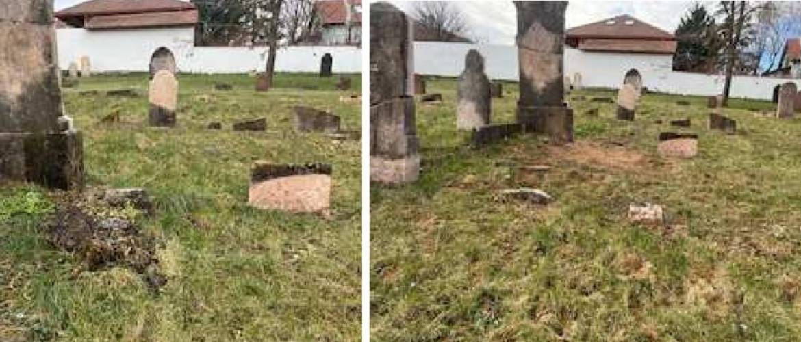 Miniszterelnökségi támogatással újult meg a veszprémi Szél utcai zsidó temető egy része